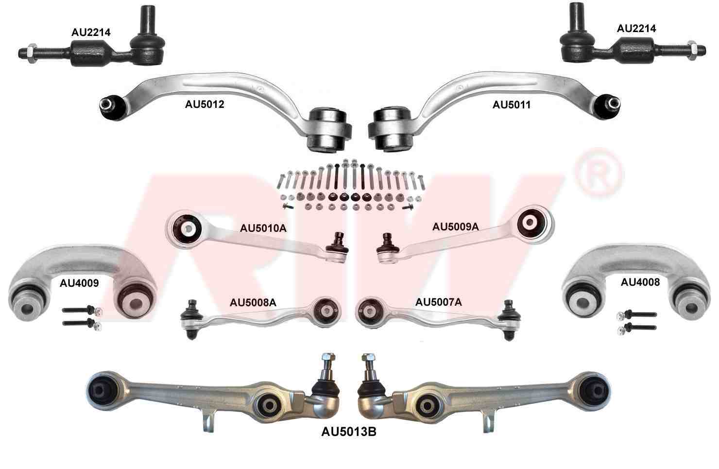 AUDI A8 (4D2, 4D8) 1994 - 2002 Repair Kit