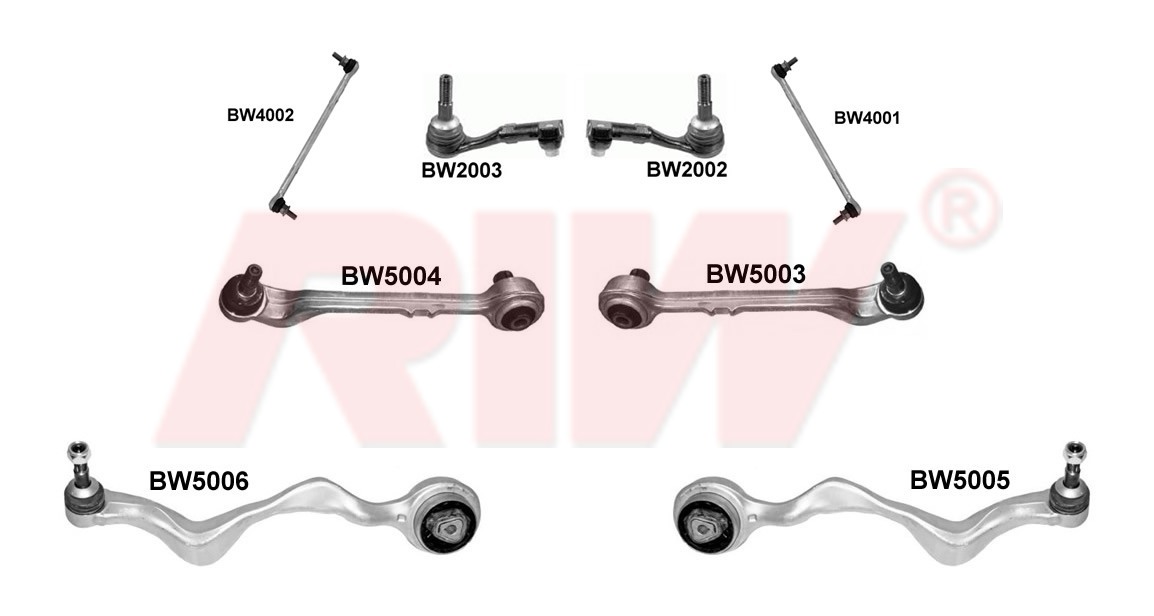 BMW 3 SERIES (E90, E91, E92, E93) 2005 - 2011 Kit De Suspensión y Direccion