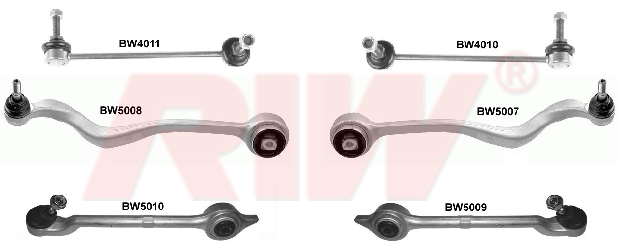 BMW 5 SERIES (E39 523i, 528i) 1995 - 2003 Süspansiyon Kit