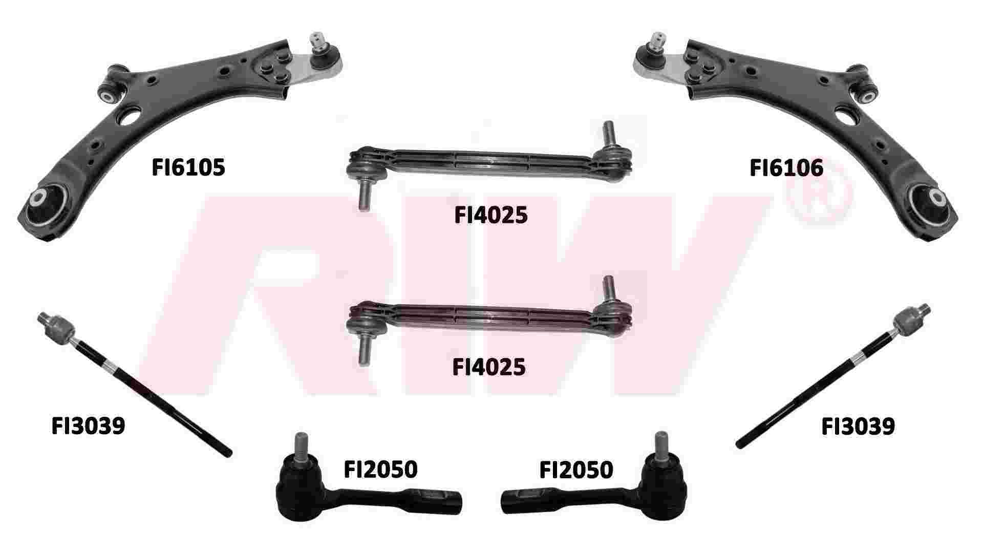 FIAT EGEA (ESTATE 357) 2016 - Repair Kit