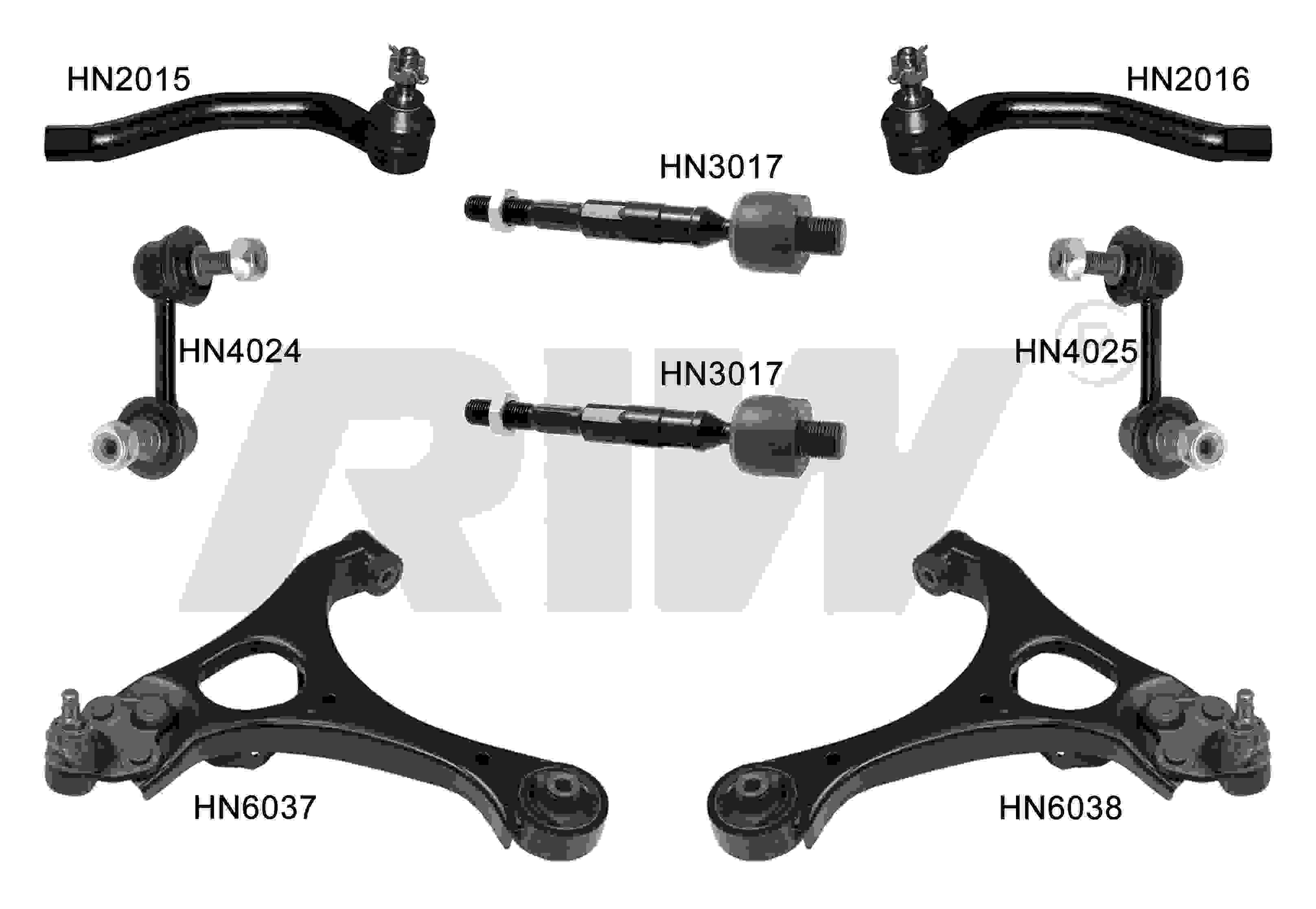 HONDA CIVIC (VIII HB) 2006 - 2012 Repair Kit