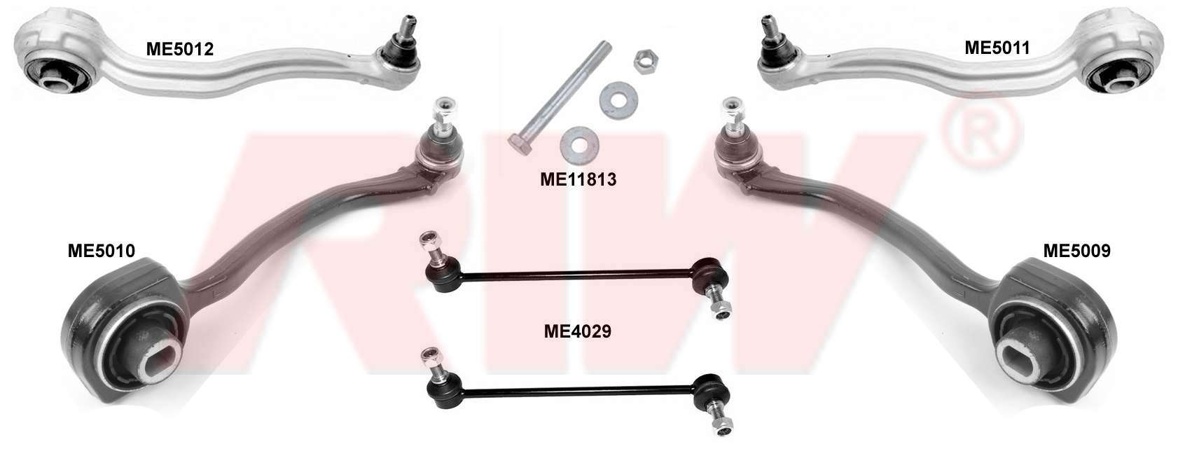 MERCEDES SL (R129) 1992 - 2001 Süspansiyon Kit