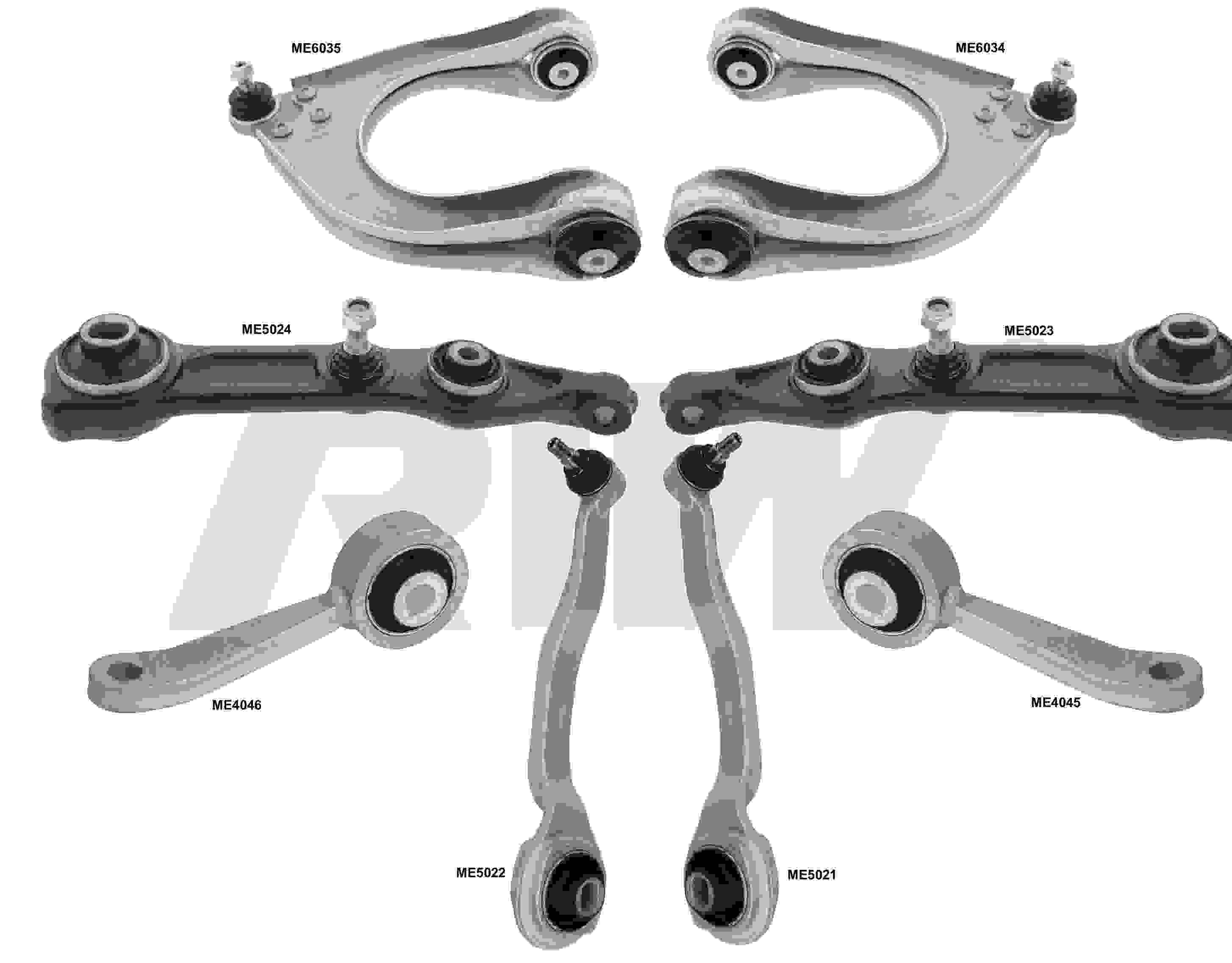 MERCEDES CLS (C219) 2004 - 2010 Kit De Suspensión y Direccion