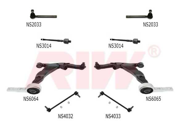 nissan-murano-z50-2003-2007-kit-de-suspensión-y-direccion